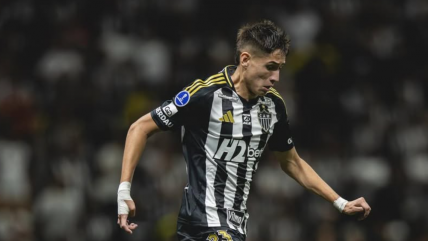   Iván Román sumó minutos en triunfo de Atlético Mineiro sobre Mirassol en el Brasileirao 