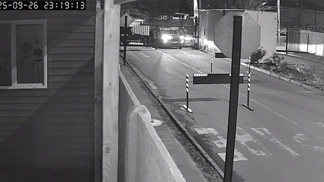 Portonazo en Lampa dejó dos heridos: Carabineros recuperó el vehículo robado