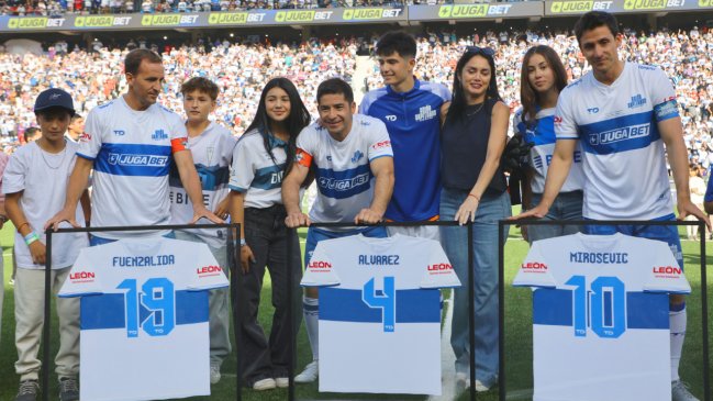 La UC despidió a Cristián Alvarez, Milován Mirosevic y José Pedro Fuenzalida en emotiva velada