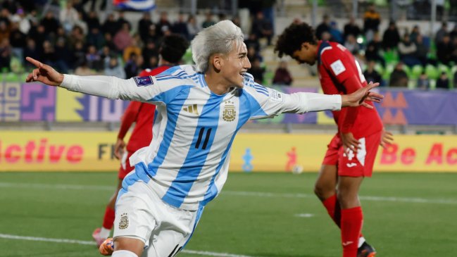 Argentina hizo valer su favoritismo y derrotó a Cuba en su debut en el Mundial Sub 20