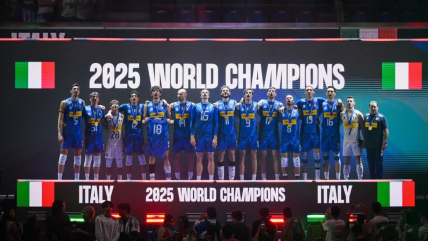   Italia revalidó su título de campeón del mundo de vóleibol masculino 