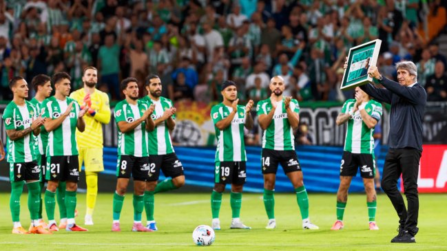 Pellegrini se convirtió en el DT con más partidos en la historia de Betis en triunfo ante Osasuna