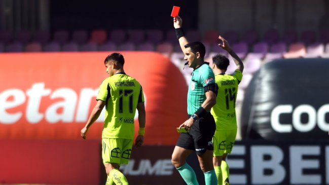 Universidad de Chile apelará a la amarilla que le costó la expulsión a Hormázabal