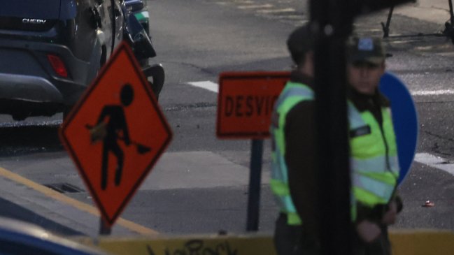 Delincuente fue abatido tras intento de atropello a carabinero