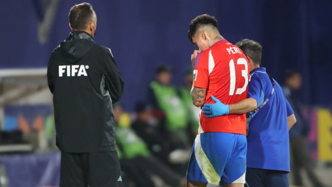 Otra preocupación para La Roja Sub 20: Matías Pérez también se lesionó en el partido contra Japón