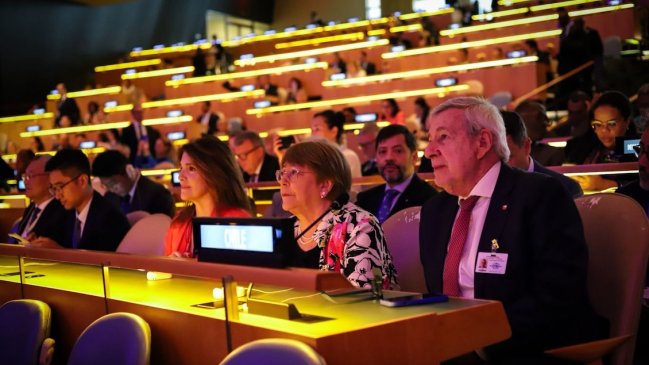 Narváez por candidatura de Bachelet a la ONU: 