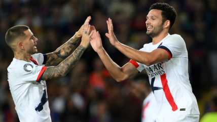   Gonçalo Ramos apareció en el último minuto para el triunfo de PSG ante Barcelona en Champions 