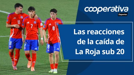   Cooperativa Deportes: Las reacciones de la caída de La Roja sub 20 