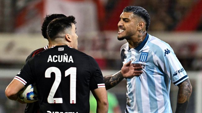 Adrián Balboa escupió a Marcos Acuña tras eliminación de Racing ante River en Copa Argentina