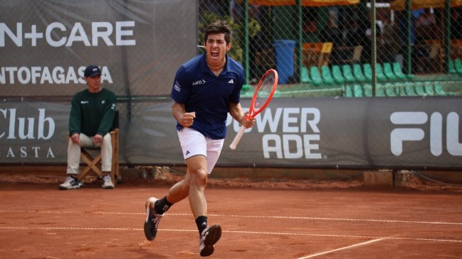 Cristian Garin se metió en la final del Challenger de Antofagasta