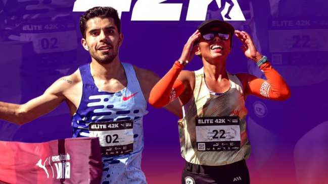 Daniel Cortés y Mildrey Echavarría se alzaron como los ganadores del Maratón de Viña