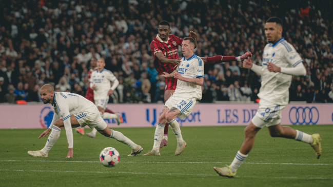Darío Osorio fue titular en el empate de Midtjylland y Copenhague