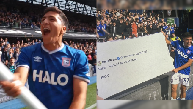 Marcelino Núñez calentó reencuentro con Norwich en eufórico festejo tras victoria de Ipswich