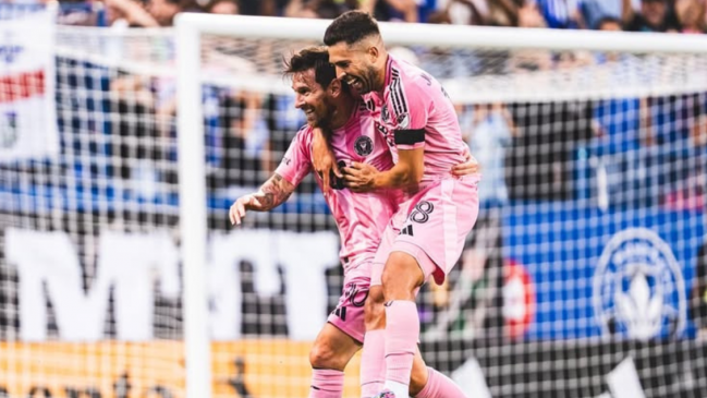 Messi reaccionó al anuncio de retiro de Jordi Alba: 