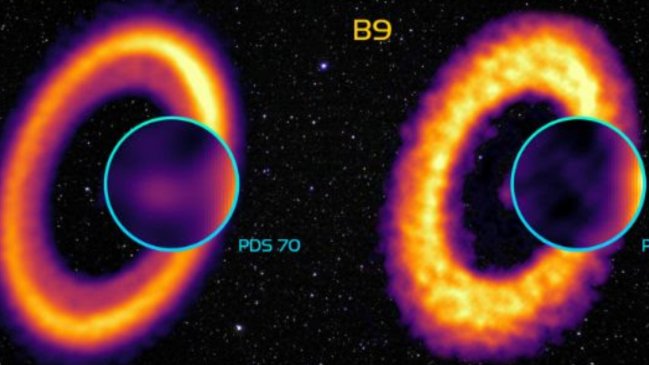 Detectan por primera vez la firma radial del crecimiento planetario con ALMA