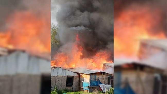 Toma Dignidad: Incendio originado en medio del desalojo está controlado