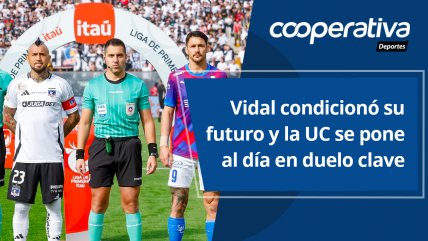   Cooperativa Deportes: Vidal condicionó su futuro y la UC se pone al día en duelo clave 