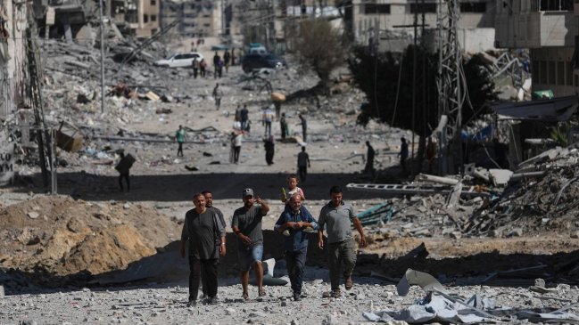 Ejército israelí asegura que el alto al fuego en Gaza ya comenzó