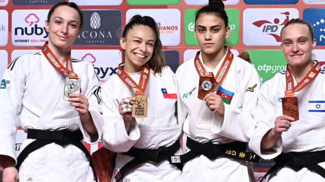 Histórica: Mary Dee Vargas logró el primer oro de Chile en el World Tour Judo