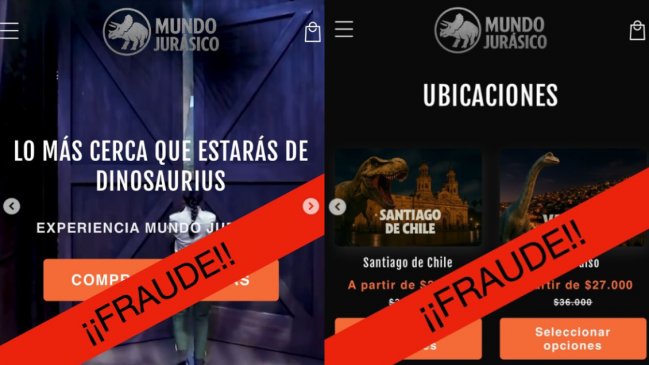 Alerta por página acusada de suplantar a 