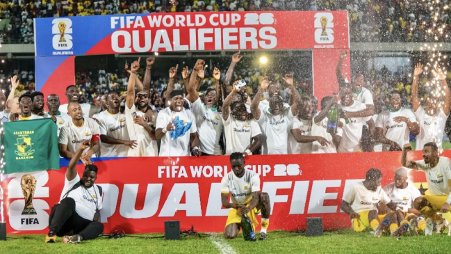 Ghana selló su clasificación directa a la Copa del Mundo 2026