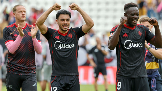 Gabriel Suazo se reincorporó a los trabajos de Sevilla tras su paso por la Roja