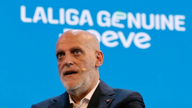 Presidente de la liga española celebró salida de FC Barcelona de la Superliga