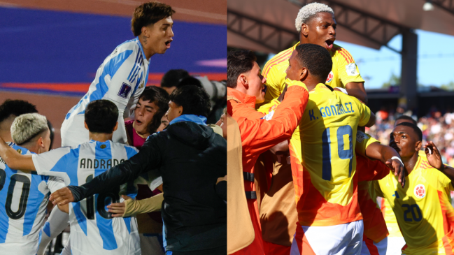 Argentina y Colombia sacan chispas por un lugar en la final del Mundial sub 20