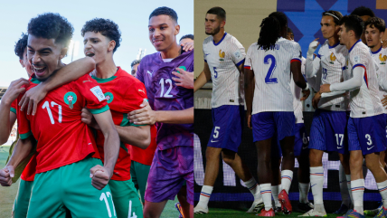  Marruecos y Francia disputan el ansiado pase a la final del Mundial Sub 20 en Playa Ancha 