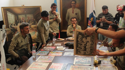   Fernando Ortiz y el cuerpo técnico de Colo Colo tuvo su 
