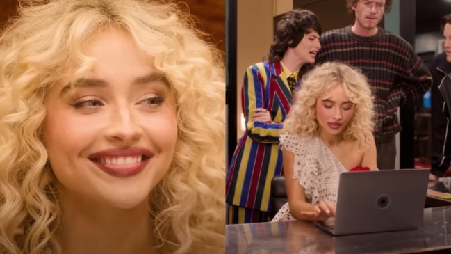 Sabrina Carpenter entra en la piel de Carrie en parodia de 