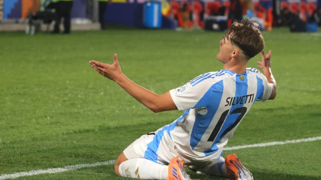 [VIDEO] Mateo Silvetti anotó ante Colombia y acercó a Argentina a la final del Mundial Sub 20