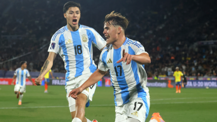   Argentina venció a Colombia y jugará la final del Mundial sub 20 con Marruecos 