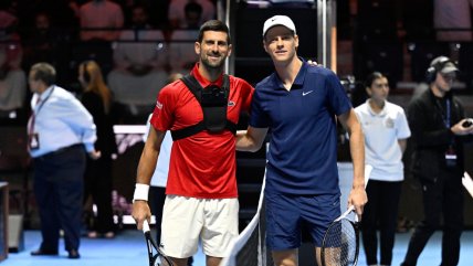   Sinner tumbó a Djokovic y repetirá final con Alcaraz en el Six Kings Slam de Arabia Saudita 