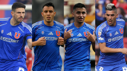   Marco Olea y los delanteros de la U: Ha sido un rendimiento estándar, pero irregular en lo individual 