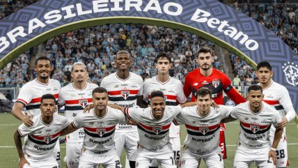   Sao Paulo de Gonzalo Tapia sufrió caída ante Gremio en el Brasileirao 