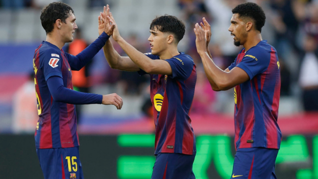 Barcelona celebró agónico triunfo ante Girona a una semana del clásico con Real Madrid