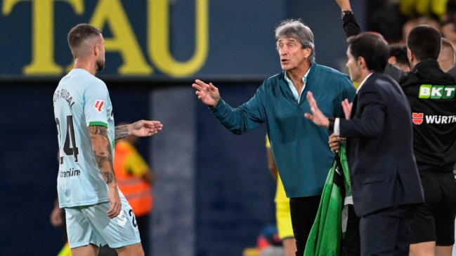Pellegrini y el empate con Villarreal: Me dejó más contento el juego del equipo que el resultado