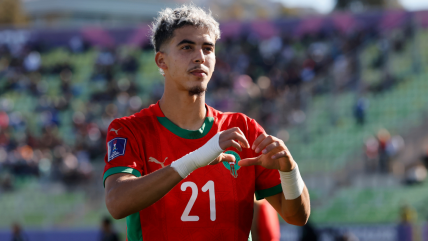   La formación de Marruecos para enfrentar a Argentina en la final del Mundial Sub 20 