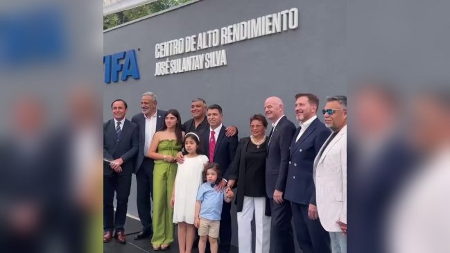 Gianni Infantino inauguró el Centro de Alto Rendimiento 