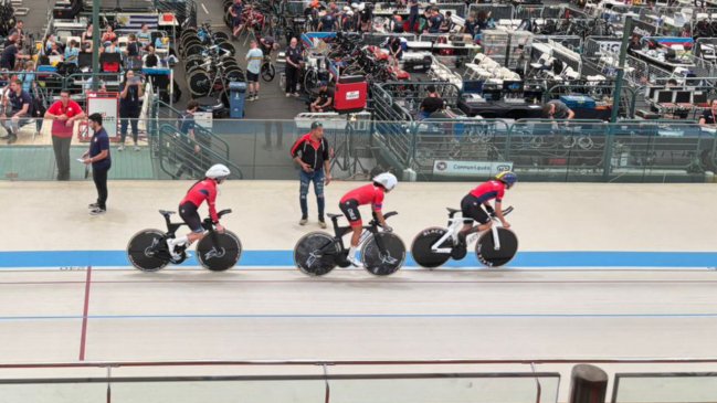 Chile ya vive el Mundial de Ciclismo de Pista con las 38 delegaciones entrenando en Peñalolén