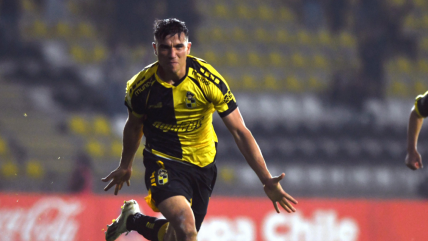   Bruno Cabrera abrió el marcador para el líder Coquimbo Unido ante Colo Colo 