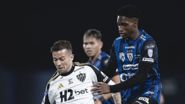 Sudamericana: Atlético Mineiro salvó agónico empate ante I. del Valle y dejó abierta la llave de semis