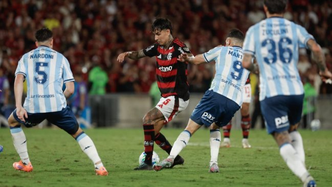Erick Pulgar se llenó de elogios tras ser figura en triunfo de Flamengo por Libertadores