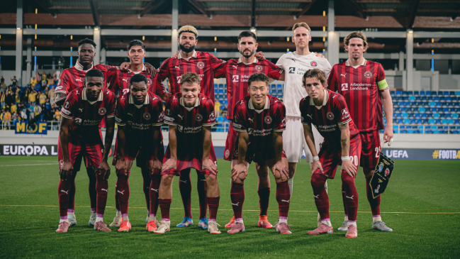 Darío Osorio fue titular en el triunfo de Midtjylland ante Maccabi Tel-Aviv por Europa League