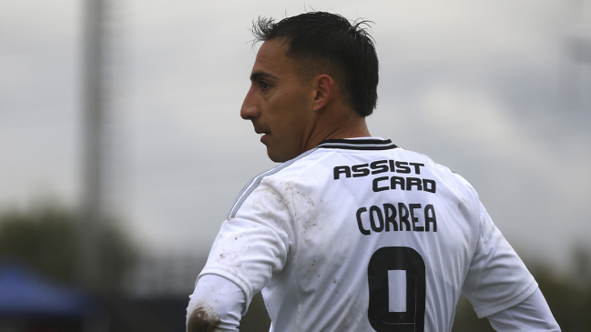 Colo Colo recuperó a Javier Correa para el duelo con Deportes Limache