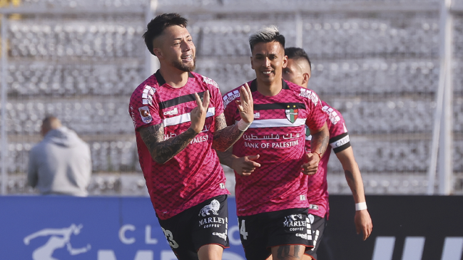 Palestino regresó al triunfo con una remontada que complicó a Everton con el descenso