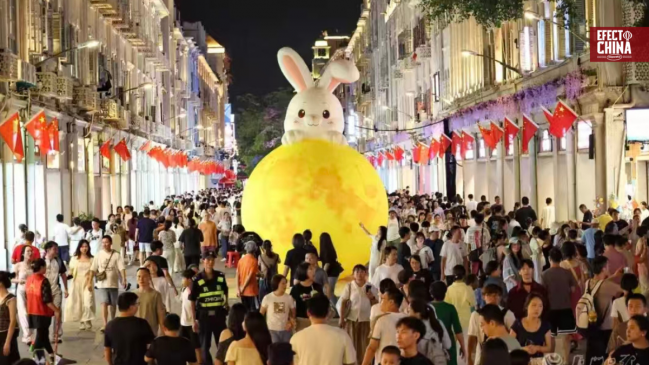 Zhongshan, la calle centenaria de Xiamen que revive con arte y tecnología