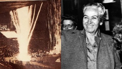   A 74 años del masivo homenaje de Universidad de Chile a Gabriela Mistral en el Estadio Nacional 