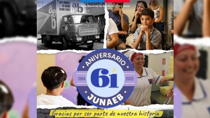   Junaeb celebra 61 años: 